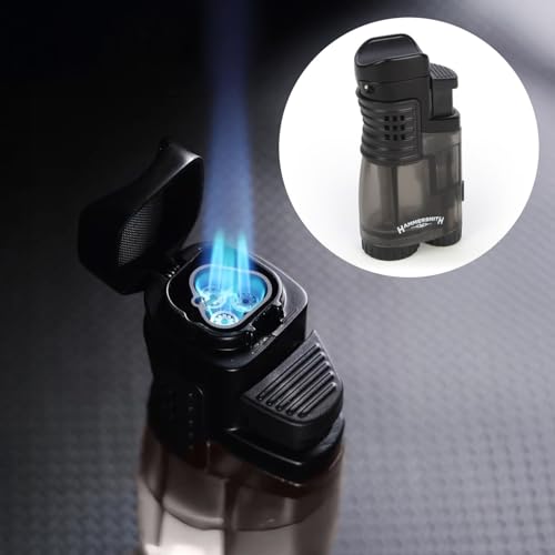 Encendedor Recargable de Soplete Triple Llama Butano miniatura 2