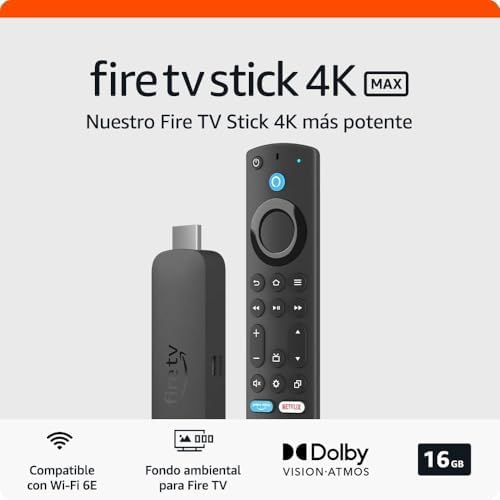 Fire TV Stick 4K Max by Amazon | Streaming Device with Support fo...