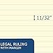 ROARING SPRING Enviroshades Recycled Mini Legal Pads, 6 Pack, 5