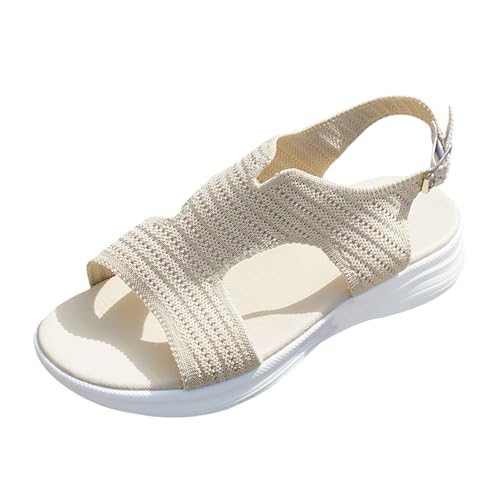 Chaussures décontractées à bout ouvert pour escapades et vacances d'été