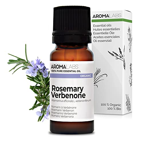 Bio - Aceite Esencial Romero Verbenona - 10ml - 100 Puro, Natural, Quimiotipado Y Certificado Ab - Aroma Labs Marca Francesa Bio - Aceite Esencial Romero Verbenona - 10ml - 100 Puro, Natural, Quimiotipado Y Certificado Ab - Aroma Labs Marca Francesa