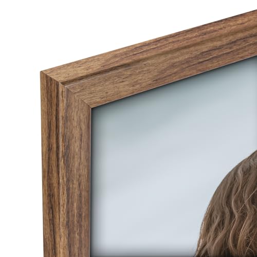 euwazram Rustic Walnut 15x15 Frame - Single Frame, 15 x 15 Poster Frame for Artwork, Puzzles, Photos and Movie Posters Picture Frames by euwazram - Image 2