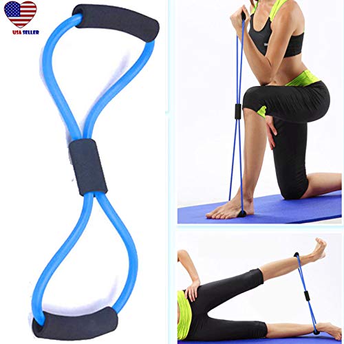 Garneck Chest Expander Resistance Bands 8-Shaped