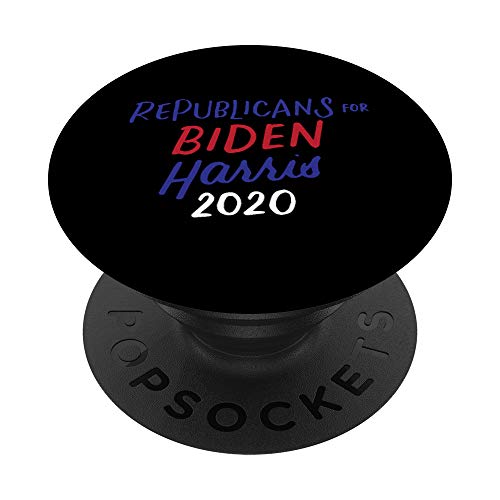 Republicans for Biden Harris 2020 Anti-Trump Vote Biden Gift PopSockets Grip and Stand for Phones and Tablets