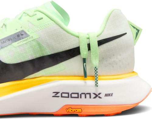 Nike Ultrafly Women's Trail Racing Shoes (DZ0489-102, Summit White/Vapor Green/Laser Orange/Black) Size 9 angle 8