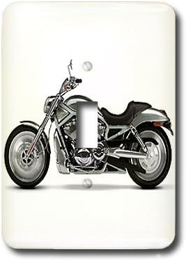 3dRose lsp_4491_1 Picturing Harley Davidson Motorcycle Light Switch Cover, Not Applicable image 4