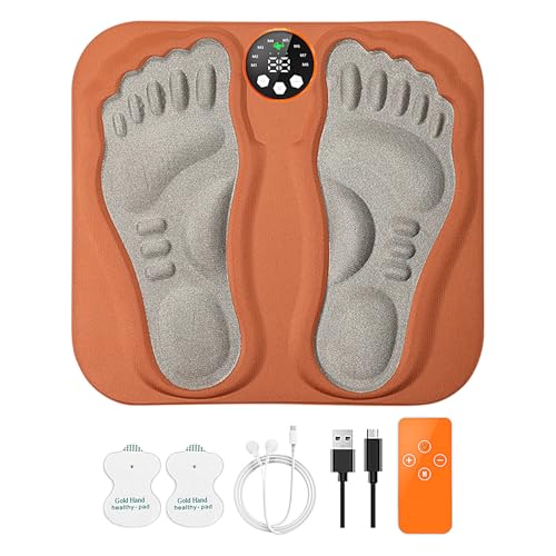 Baoqifong Massage des Pieds | Appareil De Massage Électrique Avec Tapis Stimulateur,Modes Niveaux Réglables Pour Femmes Hommes Relaxation Musculaire Des Jambes Et Du Dos Voyage Maison