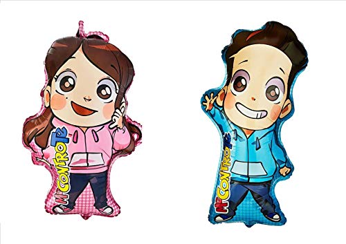 Me contre te Foil Mini Shape, petit pochoir Ludi et Sofì 20 cm Cover