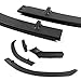 DriftX Performance, 4PCS Front Bumper Lip Kit fit for compatible With 2014-2021 BMW 2-Series F22 F23, M-Sport Style Splitter Trim Protection Spoiler, Air-Dam-Chin-Diffuser (Unpainted Matt Black)