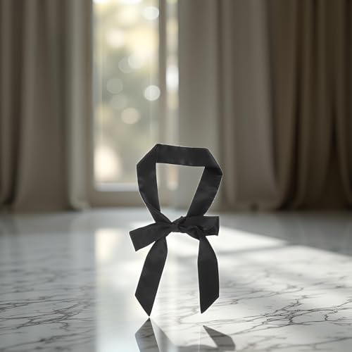 Black Satin Ribbon Belt Long Sash Belt Wedding Dress Bridal Waist RobeReplacement Special Occasion Accessories for Women, Women's Belts Accessories3