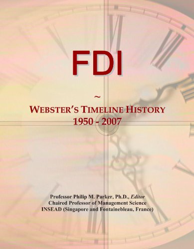 FDI: Webster's Timeline History, 1950 - 2007