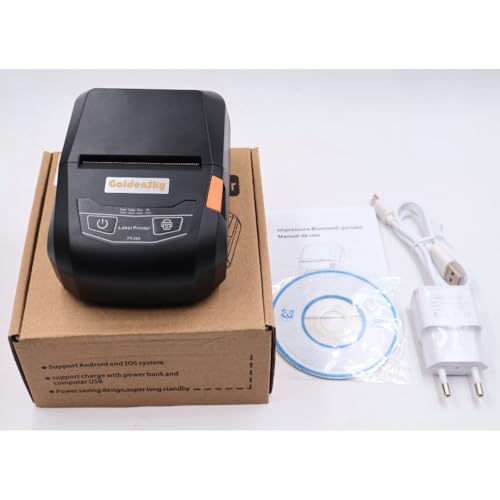 Mini Impressora Termica Portatil Etiqueta Adesiva Bobina 58mm