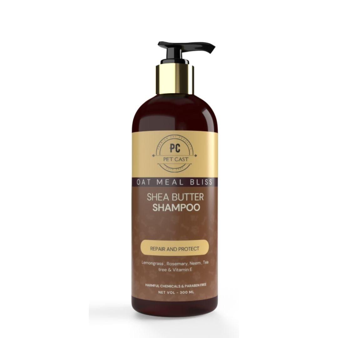 Petcast Oat-Meal Protien Shampoo for Dogs & Cats | Best Fragnance Shampoo for Your Pet | Oat-Meal Protien with Shea Butter-300ML (B0CQ7PW5C6) Amazon Price History, Amazon Price Tracker