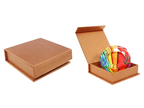 Apol Beautiful Octagon Crystal Glass Ashtrays 3.9" Cigar Cigarette Ash Holder Case For Home Office Tabletop Decoration Dad Gift (Rainbow) #TOP5