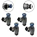 Frezon 4Pcs Fuel Injectors Set Fit for Ford Focus 2.0L 2002-2004 4 CYL 0280156046