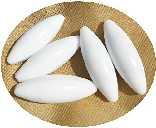 Magnetic Stirrer Stir Bar 2 inch Length PTFE Magnetic Mixer Stir Bars (17X50mm, Olive Shape,3PCS)