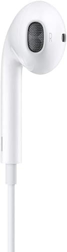 Miniatura 4 de Apple EarPods - Auriculares intrauditivos con micrófono y auriculares remotos, color blanco con adaptador de conector Lightning a 0.138 in (renovado)