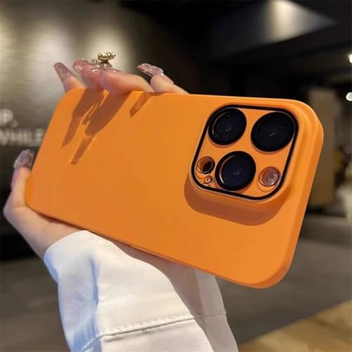 Coque iPhone 11 rigide en polycarbonate mat uni avec protection d'objectif en verre