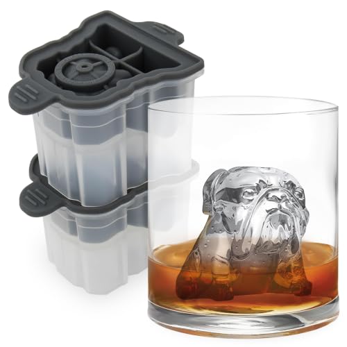 Tovolo Bulldog Ice Cube Mold Pack of 2 Craft...