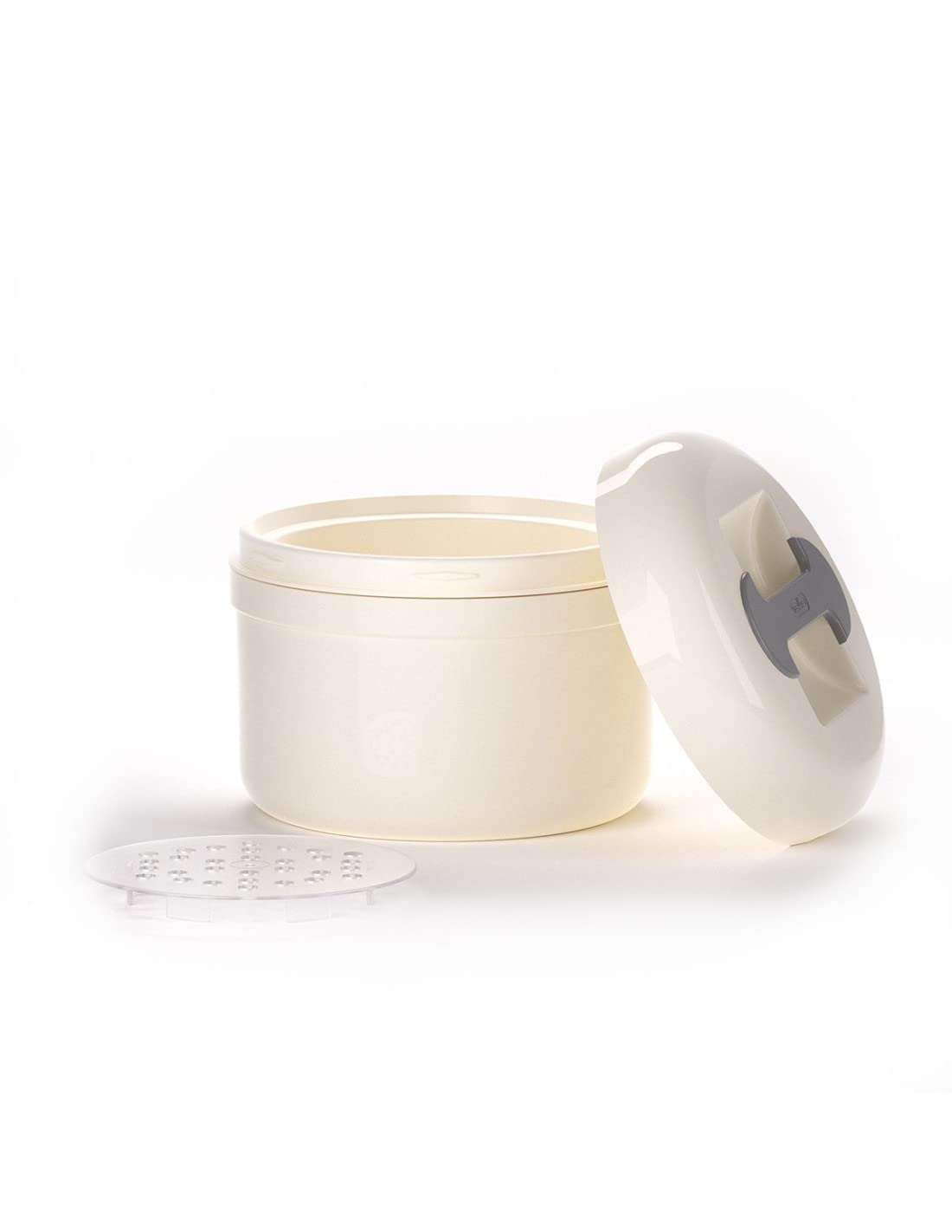 Valira 6212/1 Secchiello per, Polipropilene, Bianco