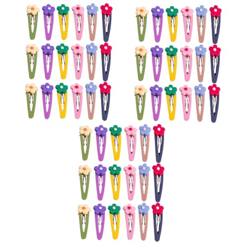 Barrettes fleuries anti-glisse pour fixer les cheveux fins des enfants