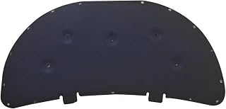 Front Engine Hood Sound Heat Fire Insulation Cotton Pad/Soundproof Mat Cover Compatible For Skoda KAMIQ 2018-2024(Black)