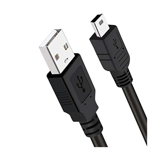 SCOVEE PS3 Charger Cable,10ft PS3 Controller Charging Cord,Mini USB Cable for Sony Playstation 3 Controller DualShock 3 PS Move Slim Wireless Game,TI84 Plus CE Charging Cables Mini-B Charger Data Wire