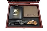 Unique Groomsmen Gifts | Personalized Best Man Gift Box Set | Expensive Engraved Groomsman Gift Set | Father of the Groom Gift