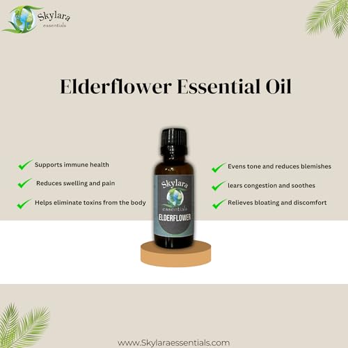 Aceite Esencial de Saúco, 100% Puro y Natural, 30 ml miniatura 6