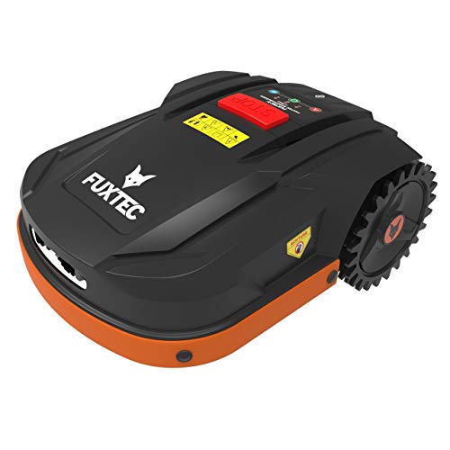 Mähroboter FX-RB022 Akku Rasenmäher ideal zum mähen von Flächen bis 800m² - auch bei Regen,Gewicht 15kg,Steuerung(Auto/manuell) per
