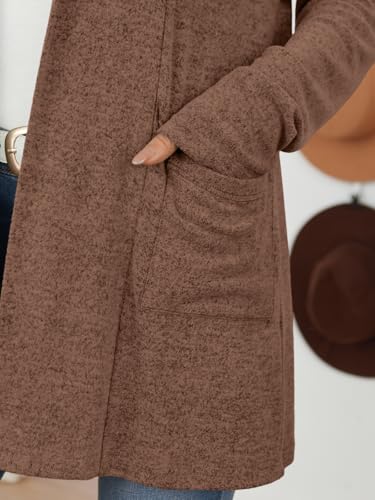 Image of LILLUSORY Cardigan Sweaters for Women Lightweight Cardigans Fall Outfits | Open Front Long Cardigan with Pockets, Business Casual Outfits, Airport Travel Outfits, Teacher Outfits, 2026 Fall Fashion