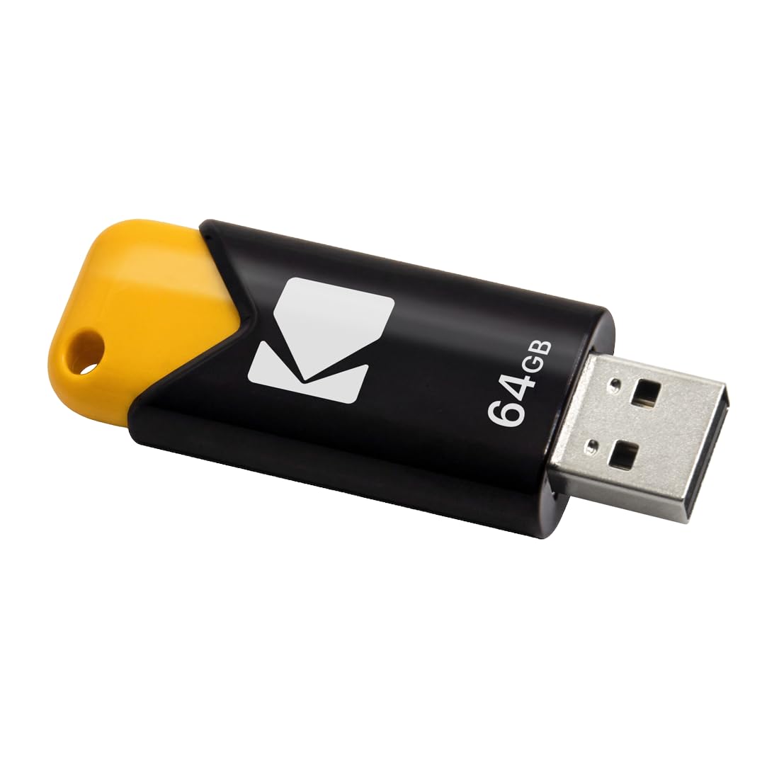 Kodak Chiavetta USB 3.2 da 64 GB, serie B110S, fino a 100 Mb/s, senza cappuccio
