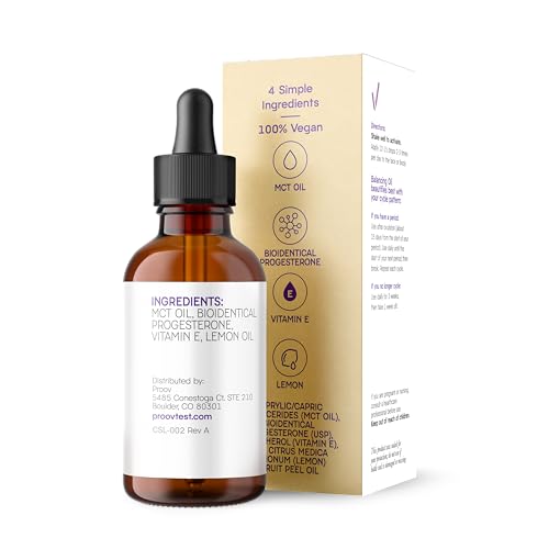 Proov - Lemon Balancing Oil - Natural Progesterone, Vitamin E - Hormone Balance For Women - Fertility & Menopause Support - More Effective than Progesterone Creams - 2-3 Month Supply - 30 ml - Thumbnail 6