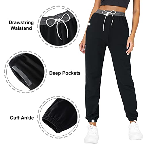 BFUSTYLE Pantaloni Tuta Donna in Cotone Pantaloni