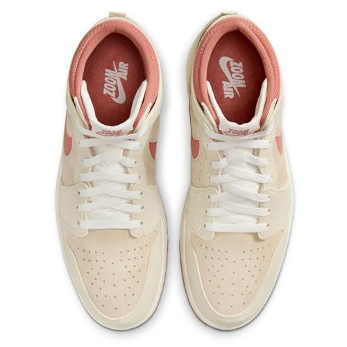 Men's Jordan1 Zoom Air CMFT 2 Sail/Terra Blush-Burnt Sunrise (DV1307 102), DV1307-1023