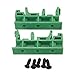Comidox Set of 5 PCB Din C45 Rail Adapter Circuit Board Mounting Bracket Holder Carrier 35mm