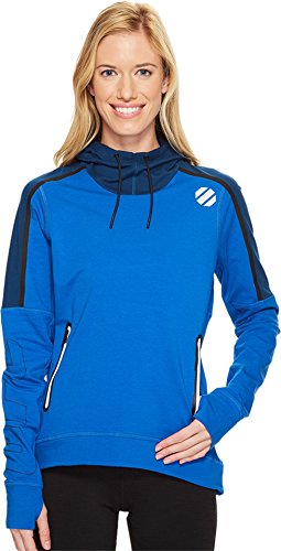 Reebok UFC Women's Blue Speedwick Performance Training Pullover Hoodie AJ4450 (Small)