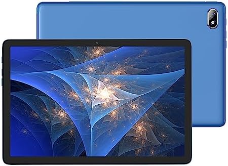 kinstone Android 12 Tablet -10.1 Inch Gaming Tablets with 6000mAh Battery Capacity-MTK 8183 2.0Ghz Octa-Core Processor-8GB+256GB-1TB Expand-Dual Camera 2+5MP-WiFi-Bluetooth 5.0(Blue)