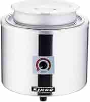 KINGO 低温調理器 スープジャーD9001 11L 遠藤商事 KINGO 湯煎式電気スープジャー D9001(中鍋なし) 62