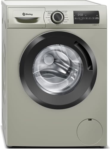 Balay lavadora de carga frontal 3TS973X, 7 Kg, 1200 rpm, Motor ExtraSilencio, Pausa+Carga, Acero antihuellas