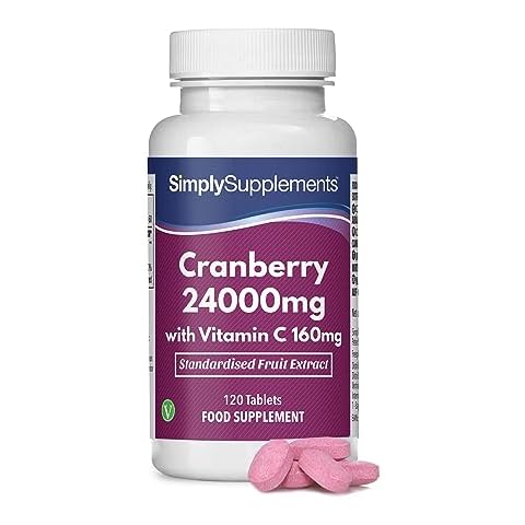 Simply Supplements Cranberry 24000mg Tablets Cover