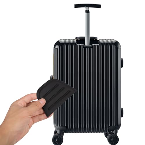 Image of 4 Pcs Luggage Corner Protectors PVC Anti-Collision Edge Guards for Suitcase Protection Flexible Installation Shock Absorbing Elegant Design