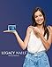 Legacy Nails Professional WHITE ACRYLIC POWDER - 113g / 4oz. - High-Quality, Fast-Drying Formula for Nail Extensions, Sculpting & Overlays, Salon-Grade, Long-Lasting Finish