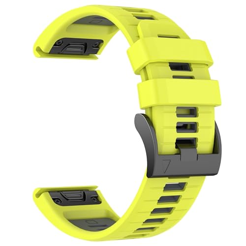 Bracelet silicone 26mm pour montre de sport 7X Pro 5X Plus