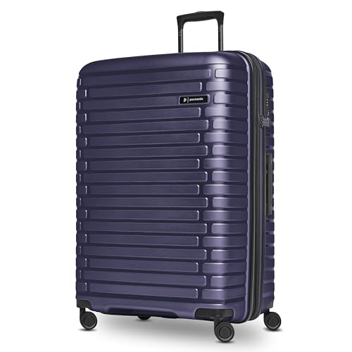 Pactastic Hartschalen Check-in Koffer | Großer XL Trolley 52 x 31 x 75 cm von 101 auf 110 Liter...