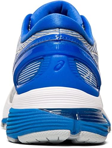 ASICS Women's Gel-Nimbus 21 Lite-Show Running Shoes, 6.5, MID Grey/Illusion Blue | Image 4