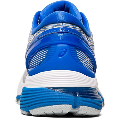 T nis de corrida feminino Asics Gel-Nimbus 21 Lite-Show, Mid Grey/Illusion Blue, 7