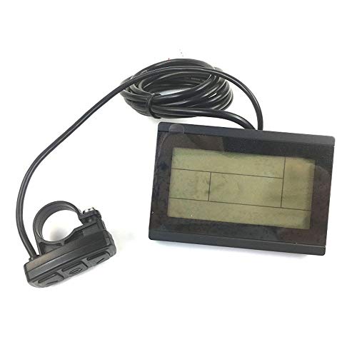 Brands RICETOO KT Display LCD3 Control Panel Display Electric Bicycle Accessories 24V 36V 48V 72V Ebike Display LCD3U. (KT-LCD3 with USB SM Plug)