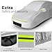Favoto Car Cover for Model 3 - Custom Fit for Tesla Model 3 Cover 6 Layers Waterproof All Weather Outdoor Rain Snow Sun Protection with Charging Port Ventilated Mesh Door Zipper