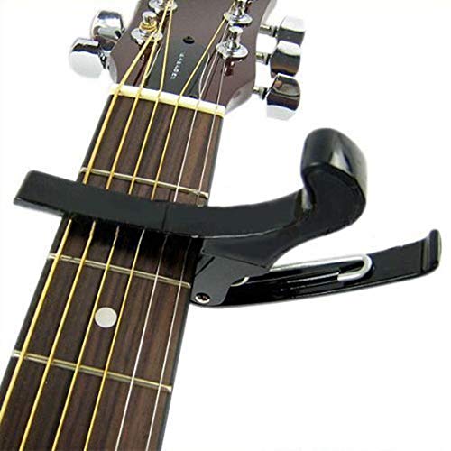 Malloy Pince correctrice/accordeur/capodastre pour Guitare Electrique Noir